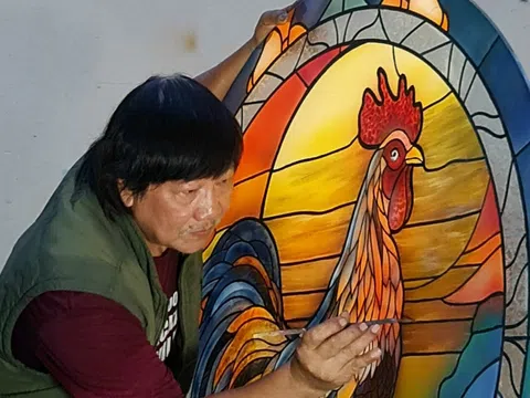 Vinh Coba - Nghệ nhân tranh kính siêu đẳng của Việt Nam