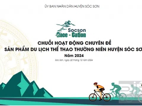 Huyện Sóc Sơn tổ chức chuỗi hoạt động chuyên đề sản phẩm du lịch thể thao năm 2024