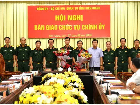 Kiên Giang: Đại tá Huỳnh Văn Khởi, Chủ nhiệm Chính trị Bộ CHQS tỉnh giữ chức Chính ủy Bộ CHQS tỉnh