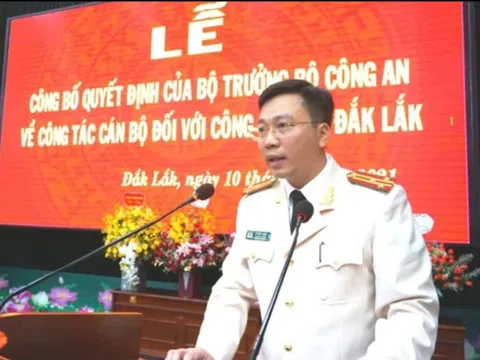Đắk Lắk: Đại tá Lê Hữu Tuấn được giao phụ trách Công an tỉnh
