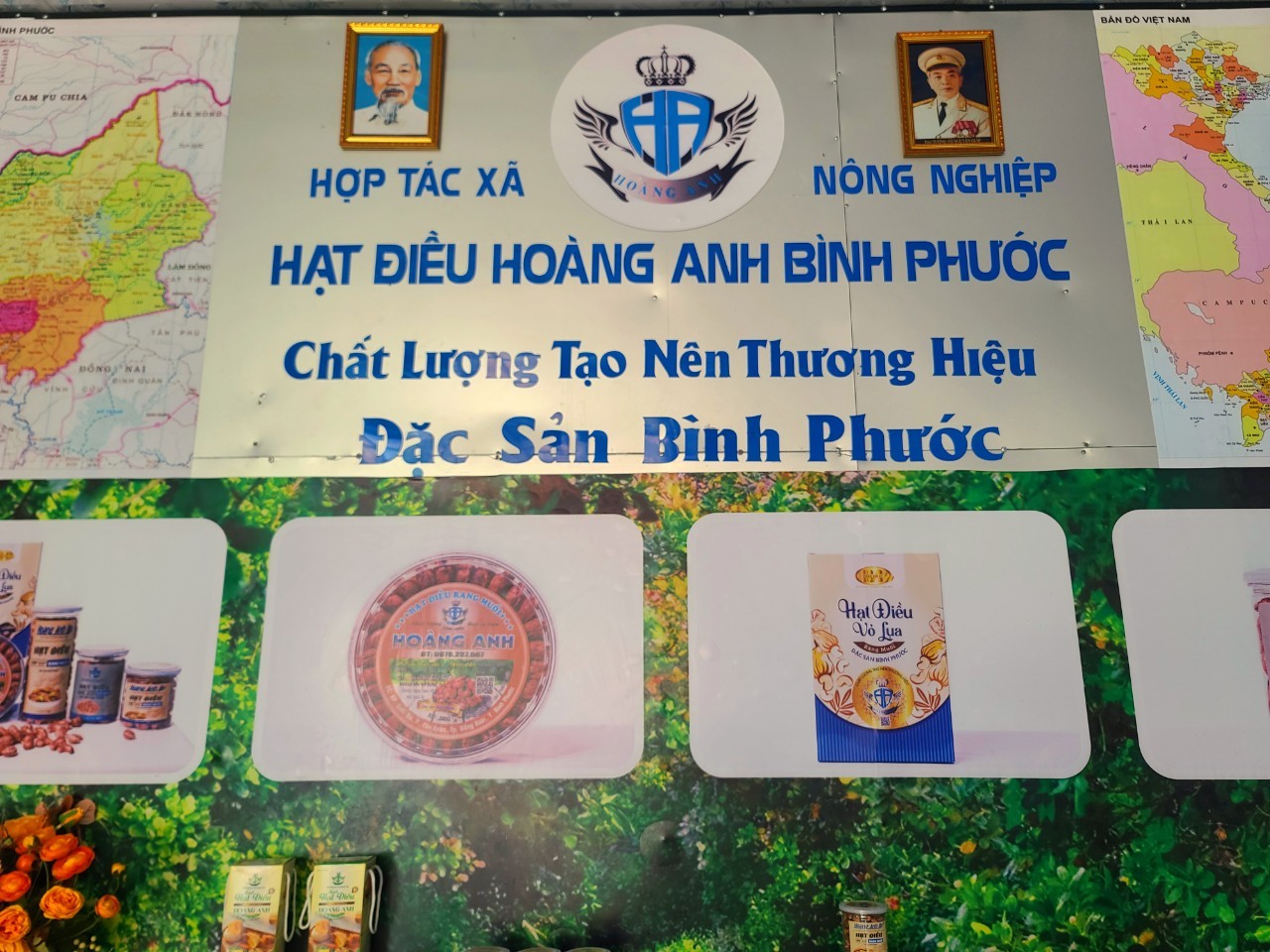 Bình Phước: HTX hạt điều Hoàng Anh “vượt biên” vươn ra thị trường lớn