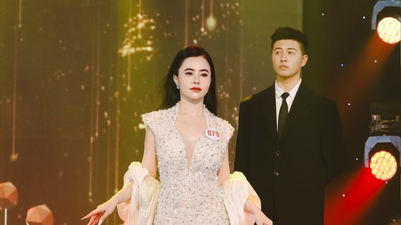 Trần Phạm Hồng Ngọc - đoạt giải Người đẹp có làn da đẹp Hoa hậu Thương hiệu Việt 2023