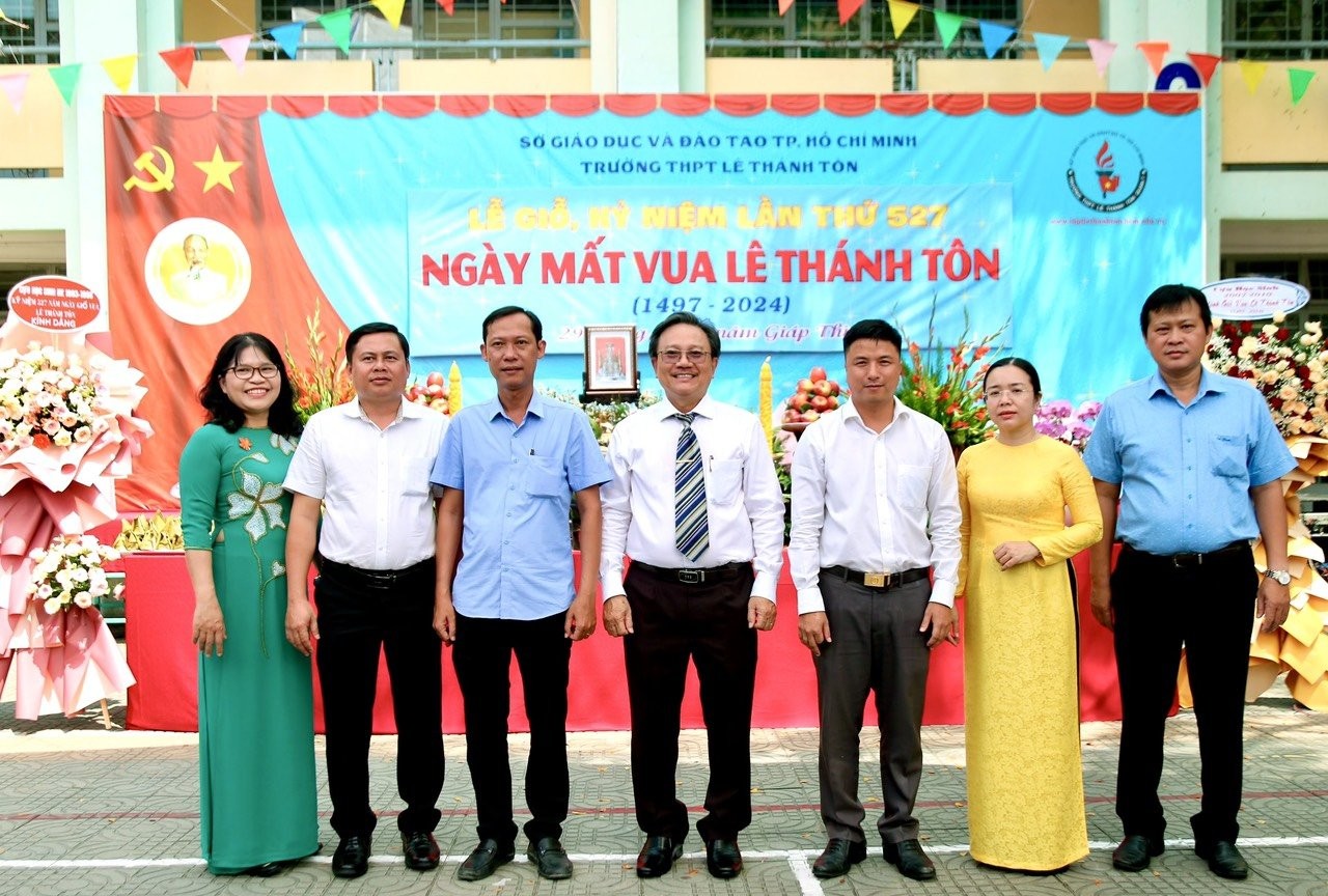 Tp. Hồ Chí Minh: Trường THPT Lê Thánh Tôn tổ chức trọng thể Lễ giỗ vua Lê Thánh Tôn lần thứ 527 (1497-2024)