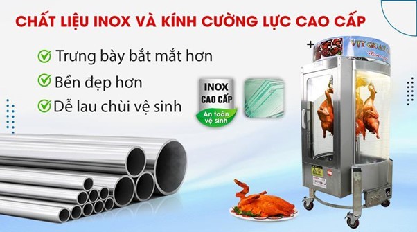 Top các tiêu chí cơ bản cần quan tâm khi mua lu quay vịt gà