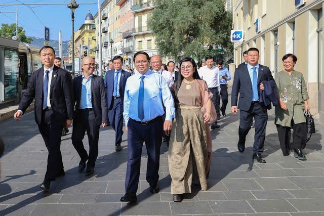 Thủ tướng Phạm Minh Chính thăm thành phố Nice và những thông điệp văn hóa trên đất Pháp