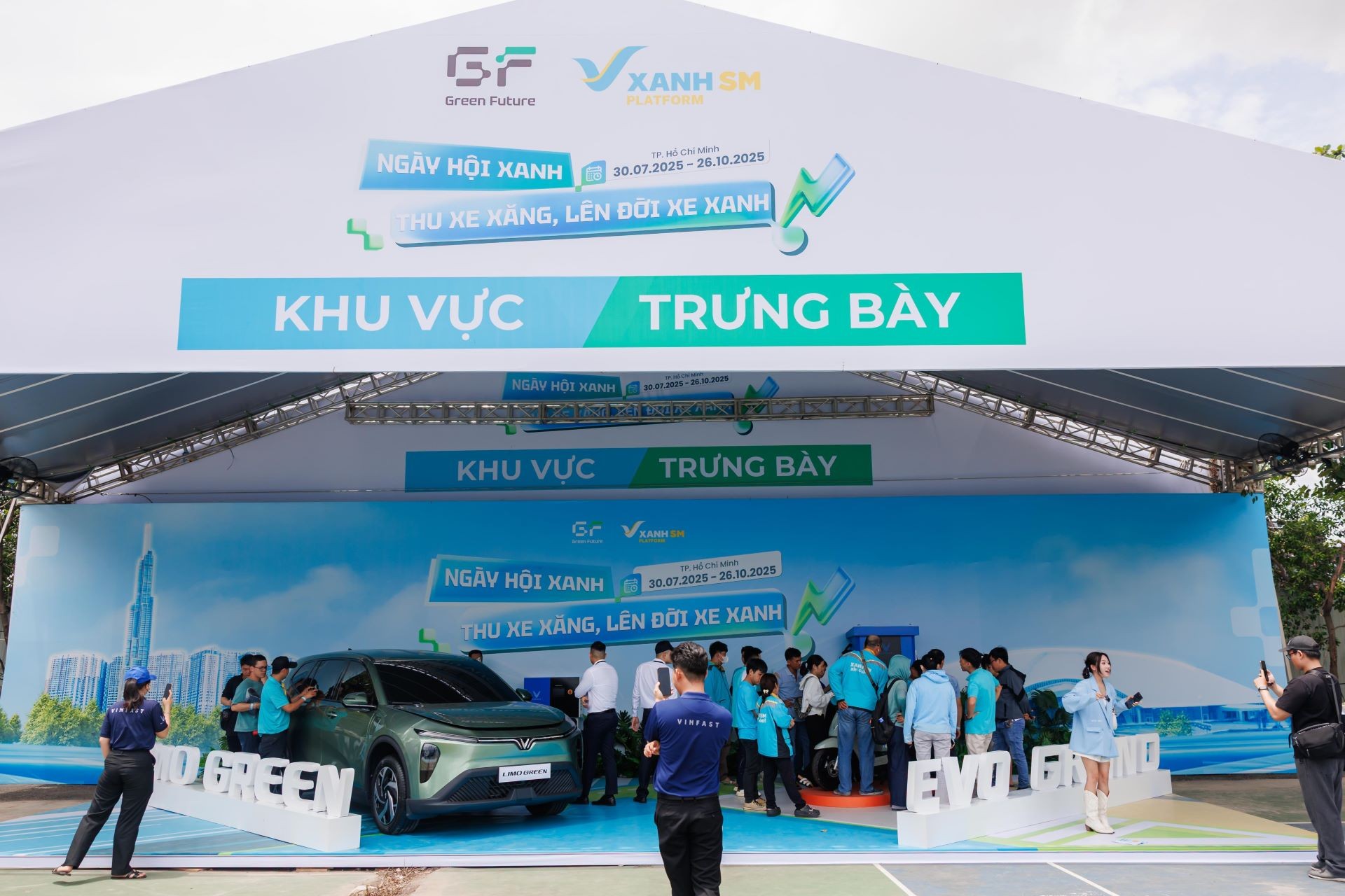 VinFast Evo Grand ‘gây bão’ tại ‘Ngày hội xanh’ vì thiết kế tối ưu cho tài xế ảnh 6