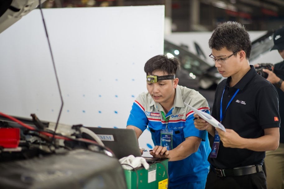 Ford Việt Nam tổ chức hội thi tay nghề toàn quốc 2025, nâng cao chất lượng dịch vụ khách hàng ảnh 3