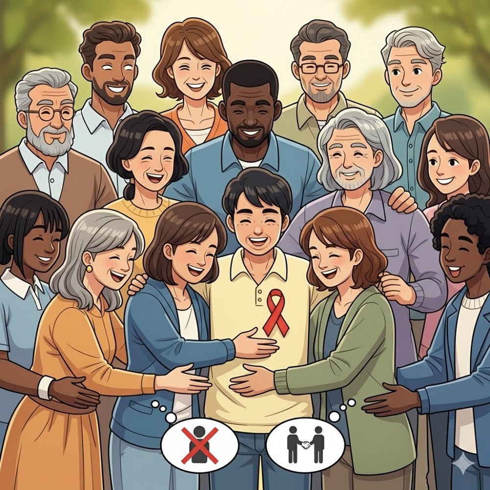 Muốn chấm dứt AIDS, phải xóa bỏ kỳ thị và tự kỳ thị