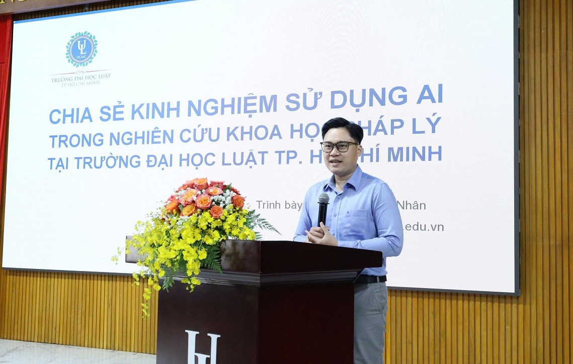 Ứng dụng AI trong nghiên cứu luận văn, luận án ngành luật