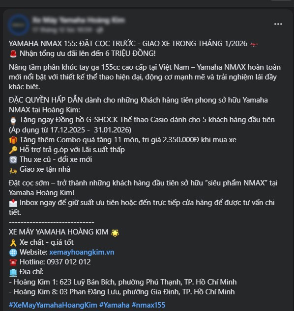 Đại lý Việt bắt đầu nhận cọc ‘vua xe ga’ 155cc mới của Yamaha, Honda SH đứng trước nguy cơ ‘ra rìa’ ảnh 3