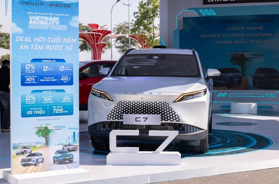 Omoda & Jaecoo Việt Nam chính thức mở bán Omoda C7 ảnh 3