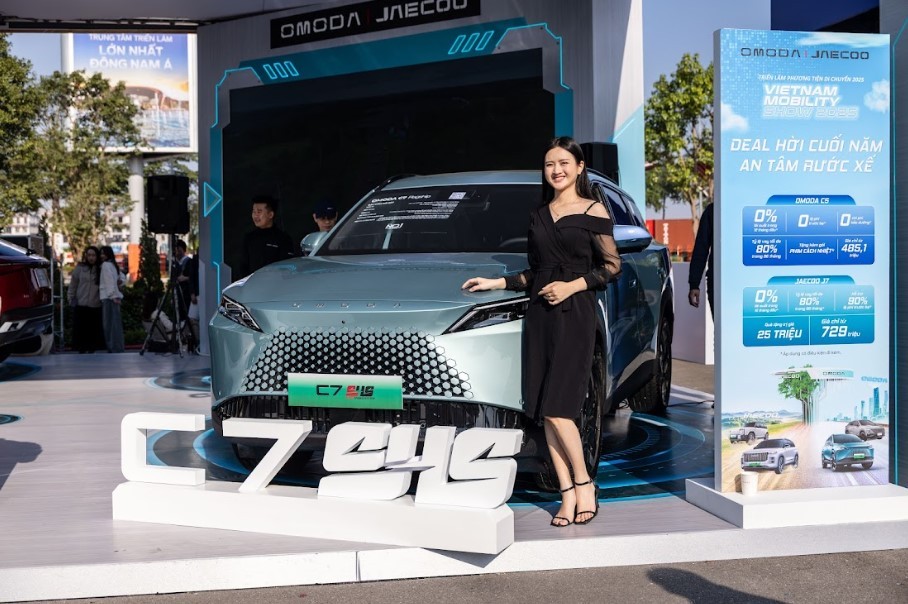 Omoda & Jaecoo Việt Nam chính thức mở bán Omoda C7 ảnh 4