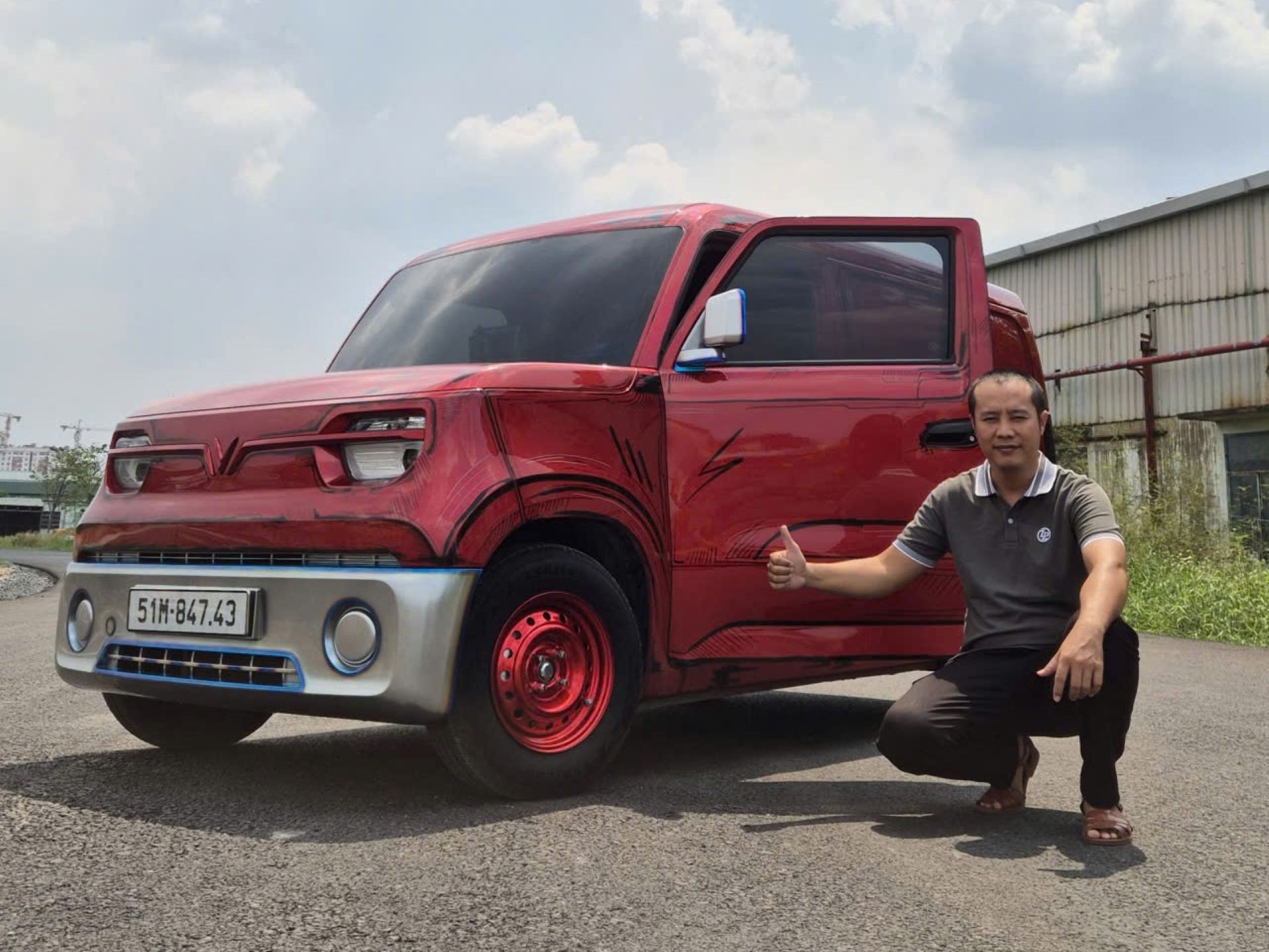 Mua VinFast EC Van dù đã có cả dàn xe chở hàng, chủ xưởng tại TP.HCM giải thích bài toán chi phí ảnh 1