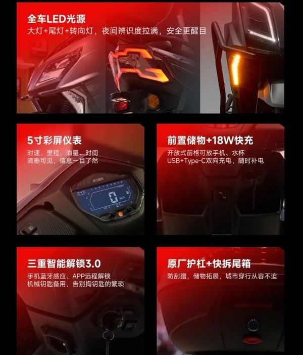 'Cơn ác mộng’ của Honda Vision chính thức ra mắt: Giá 28 triệu đồng, có động cơ 125cc như Air Blade ảnh 3