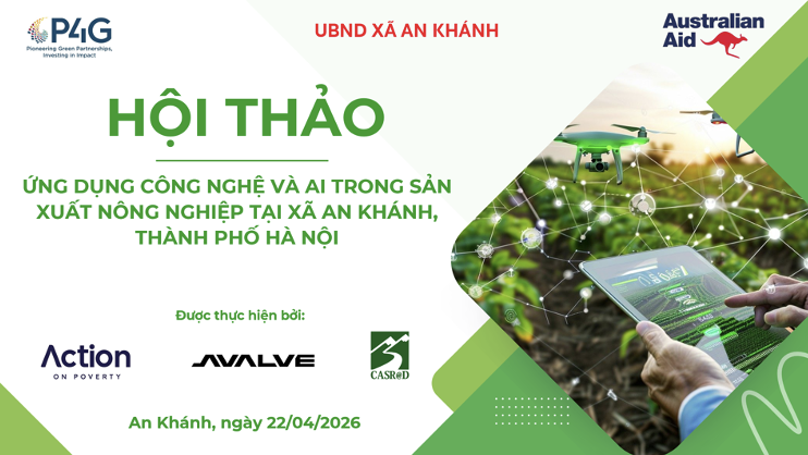 Hội thảo Ứng dụng công nghệ và AI trong sản xuất nông nghiệp tại xã An Khánh, thành phố Hà Nội