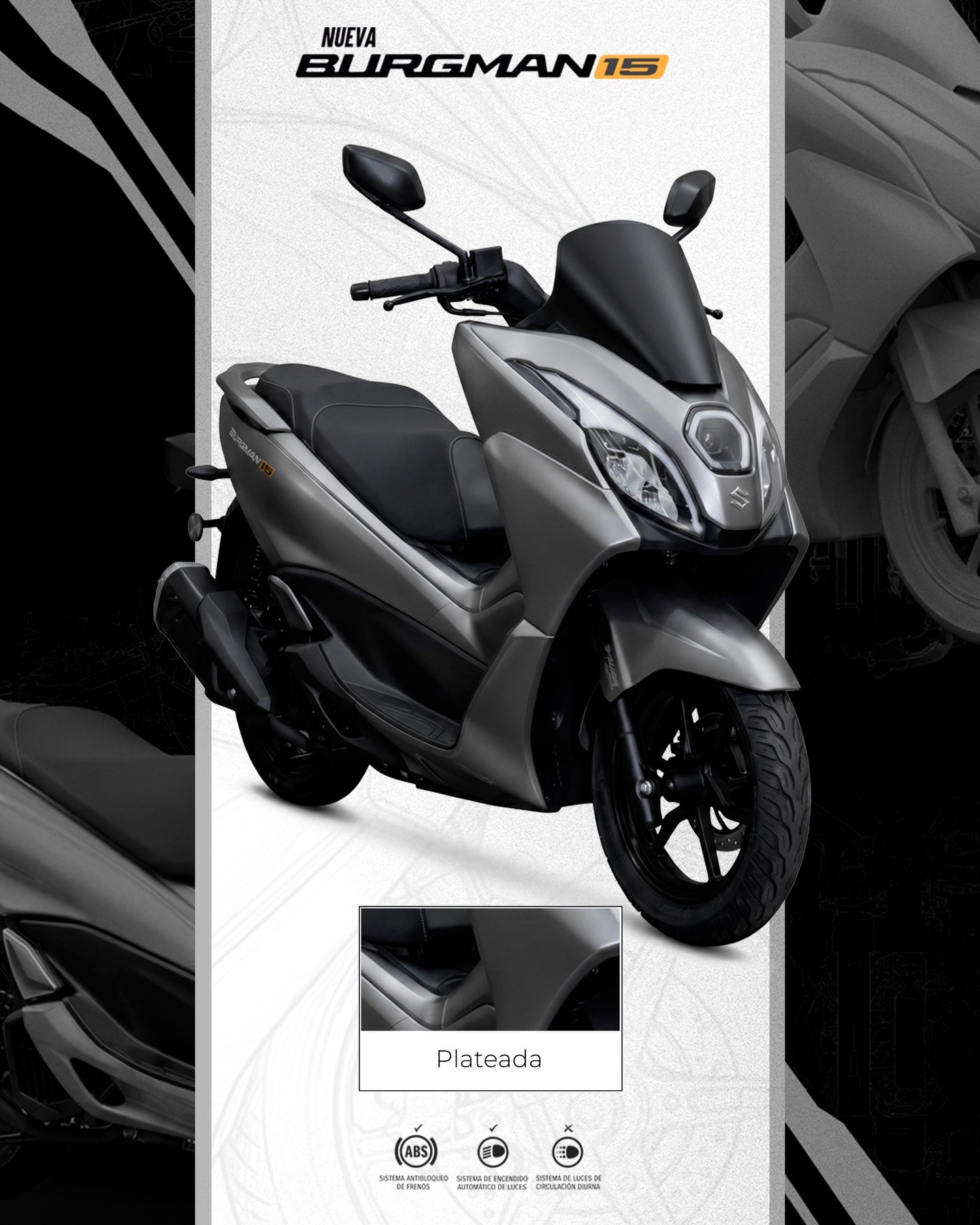 Suzuki chính thức ra mắt ‘vua xe ga’ 150cc mới ‘nét’ hơn Honda Air Blade, có ABS và TCS như SH 160i, giá 74 triệu đồng ảnh 3