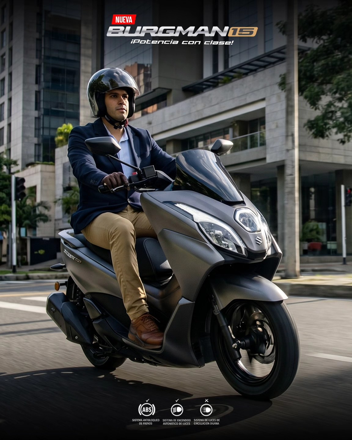 Suzuki chính thức ra mắt ‘vua xe ga’ 150cc mới ‘nét’ hơn Honda Air Blade, có ABS và TCS như SH 160i, giá 74 triệu đồng ảnh 6