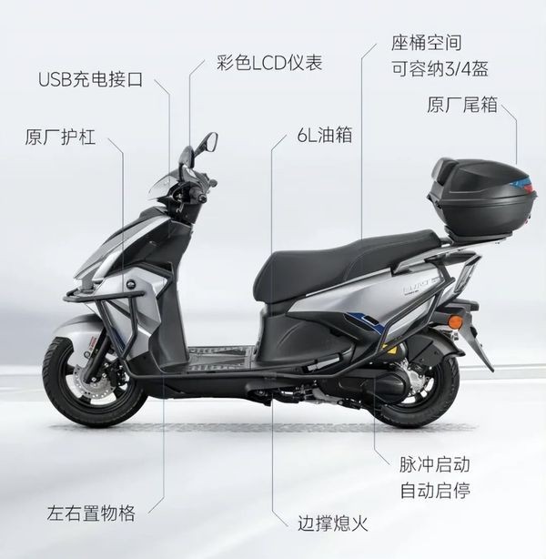 Quên Honda Vision đi, ‘vua xe ga’ 125cc mới giá 35 triệu đồng chính thức ra mắt, thiết kế ‘nét’ hơn SH Mode, có cả ABS ảnh 5