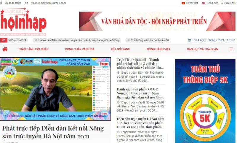 PGS.TS Đào Thế Anh: "Không chỉ chuyển đổi số trong kết nối bán hàng mà còn chuyển đổi số trong cả khâu quản lý sản xuất để minh bạch thông tin"
