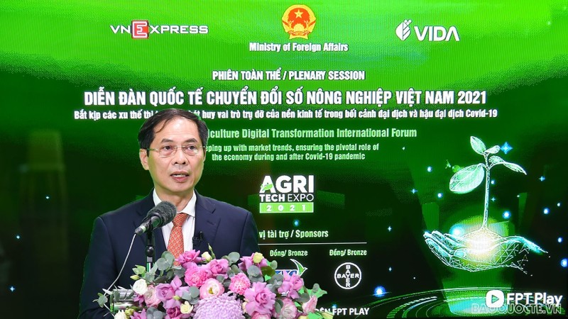 Bộ Ngoại giao tiên phong, đồng hành với địa phương, doanh nghiệp và người dân trong chuyển đổi số nông nghiệp