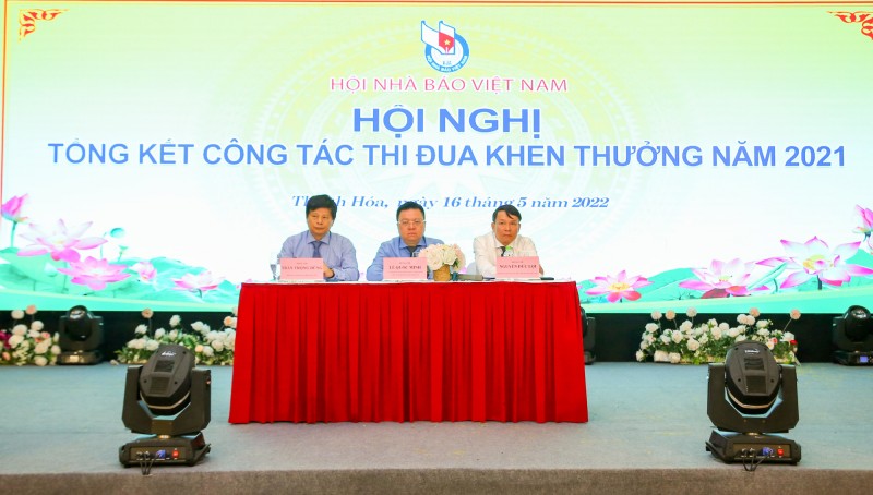 Tổng kết Thi đua, khen thưởng Hội Nhà báo Việt Nam năm 2021: Nâng cao chất lượng, tạo khí thế mới, động lực mới