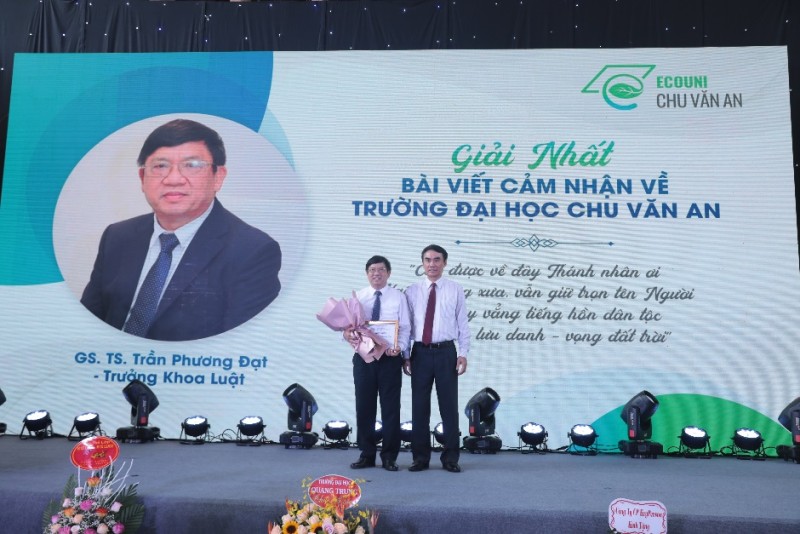 Cuộc thi viết cảm nhận về trường Đại học Chu Văn An và sáng tạo Slogan