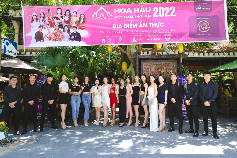 Nhà hàng Ngon Thị Hoa tài trợ Chung khảo Hoa hậu Việt Nam Thời Đại 2022
