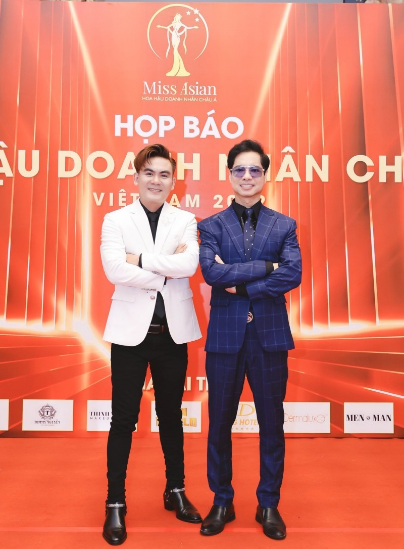 Hồ Nhật Huy hội ngộ cùng Ngọc Sơn tại họp báo ra mắt Hoa hậu Doanh nhân Châu Á Việt Nam 2022