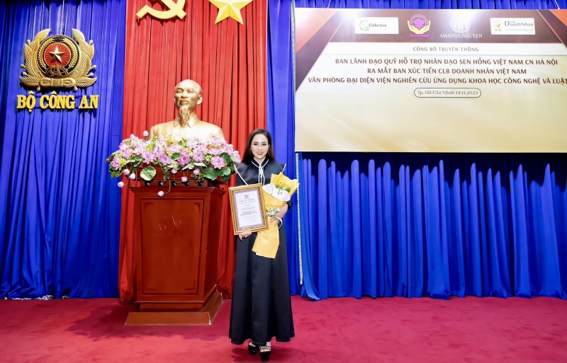 Đồng Nai: Á hậu Hồng Thắm được bổ nhiệm làm Chủ tịch chi hội thẩm mỹ