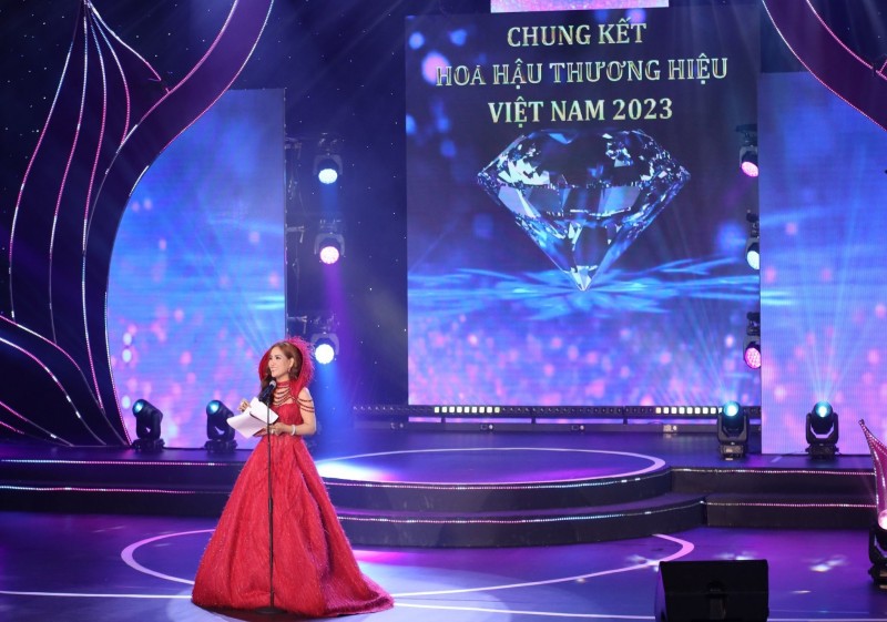 Danh hiệu Á hậu 2 Hoa hậu Thương hiệu Việt Nam 2023 thuộc về Phạm Thiều An