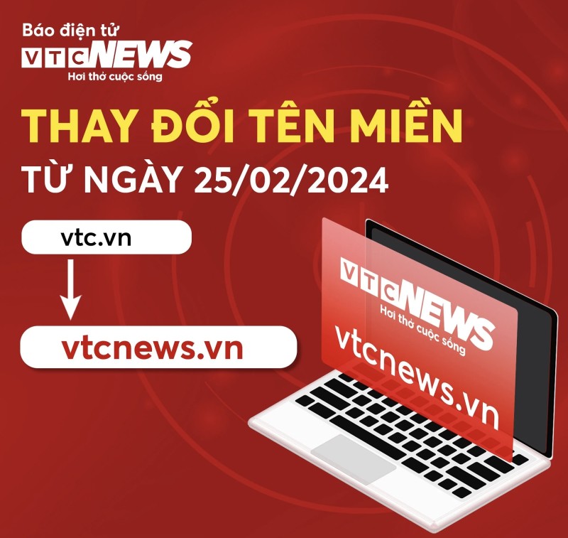 Báo điện tử VTC News đổi tên miền vtc.vn sang vtcnews.vn
