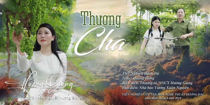NSƯT Hương Giang ra mắt MV “Thương Cha” hưởng ứng Ngày của Cha năm 2024