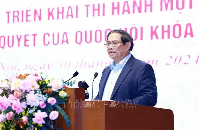 Hội nghị triển khai thi hành một số Luật, Nghị quyết của Quốc hội theo phương châm "5 đẩy mạnh"