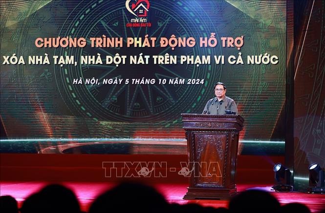 Thủ tướng chỉ đạo đẩy mạnh triển khai xóa nhà tạm, nhà dột nát trên phạm vi cả nước