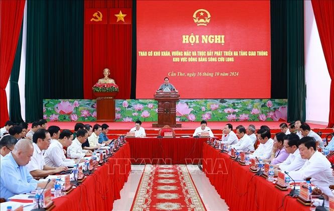Tháo gỡ khó khăn, thúc đẩy phát triển hạ tầng Đồng bằng sông Cửu Long