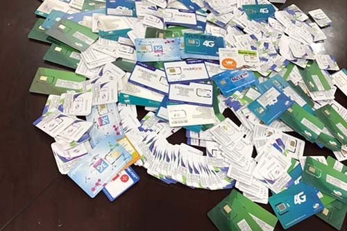 Vẫn còn đại lý kích hoạt sẵn SIM rác chưa chấp hành nghiêm quy định của pháp luật về quản lý thông tin thuê bao
