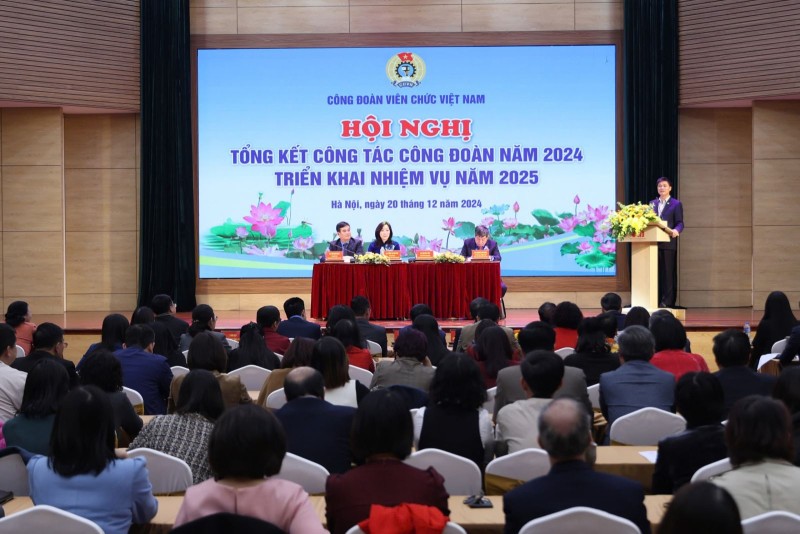 Công đoàn Viên chức tổng kết công tác năm 2024, triển khai nhiệm vụ năm 2025