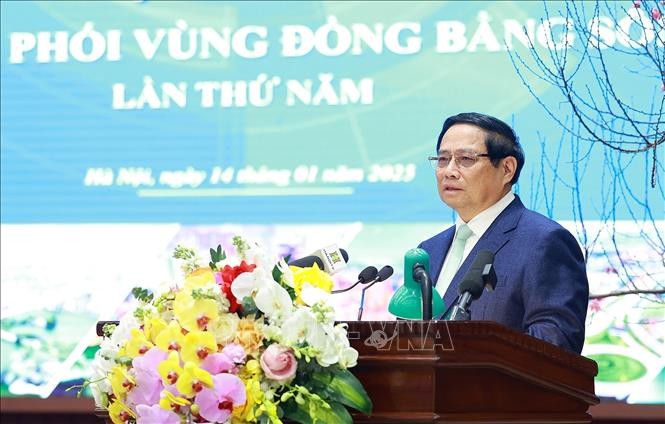 Thủ tướng:  Vùng Đồng bằng sông Hồng phải tăng trưởng 2 con số để cùng cả nước bước vào kỷ nguyên mới