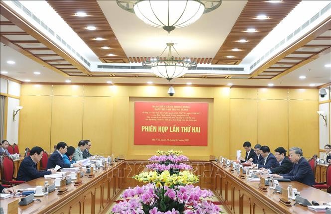Tổng Bí thư Tô Lâm:  Tiếp tục nghiên cứu, hoàn thiện để bộ máy mới ổn định, vận hành hiệu quả, nâng cao hiệu lực hoạt động