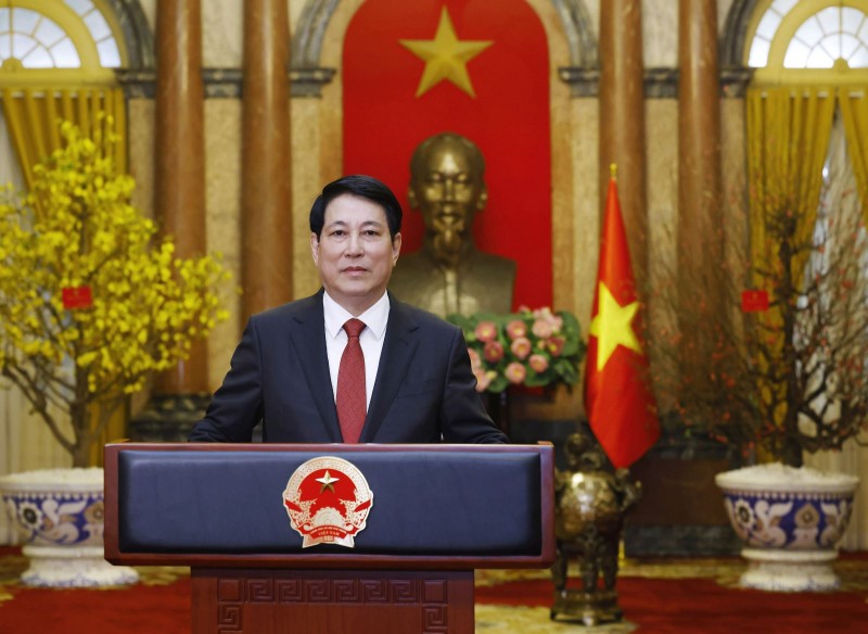 Chủ tịch nước Lương Cường chúc Tết Ất Tỵ 2025