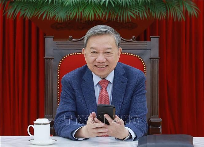 Tổng Bí thư Tô Lâm điện đàm với Tổng thống Hoa Kỳ Donald J.Trump trao đổi về mức thuế nhập khẩu tương ứng về 0%