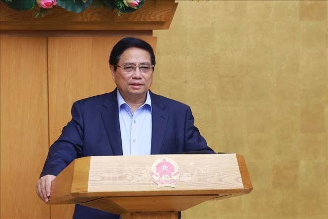 Thủ tướng Phạm Minh Chính chủ trì Phiên họp chuyên đề xây dựng pháp luật tháng 4/2025