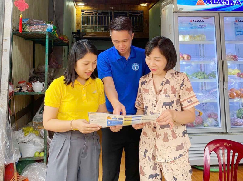 Kết quả ngày ra quân toàn quốc phát triển hơn 35.000 người tham gia BHXH tự nguyện, BHYT
