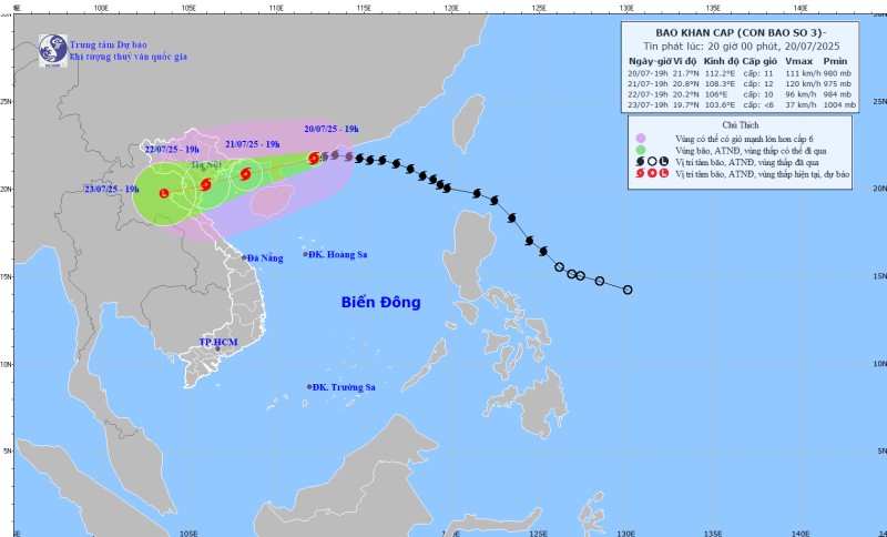 Ứng phó bão số 3: Khẩn trương nhất, quyết liệt nhất đảm bảo an toàn tính mạng và tài sản của Nhân dân