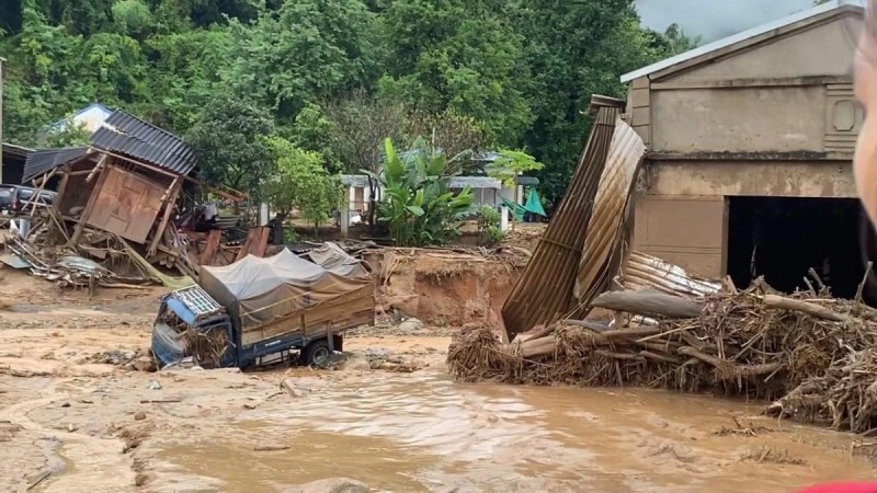 Tập trung khắc phục hậu quả lũ quét, sạt lở đất tại tỉnh Sơn La