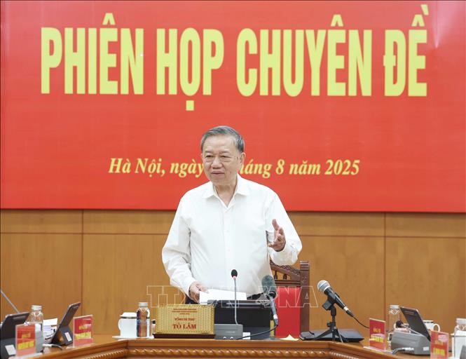 Tổng Bí thư: Những điểm nghẽn đã phát hiện phải được xử lý triệt để, không cản trở phát triển 