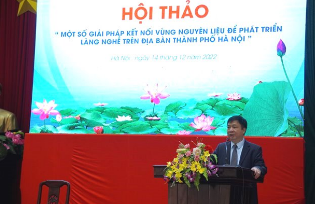 Giải pháp kết nối vùng nguyên liệu để phát triển làng nghề trên địa bàn thành phố Hà Nội