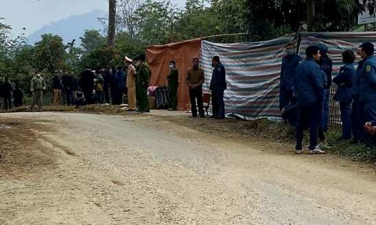 Nghi án chồng tẩm xăng thiêu chết vợ và 3 con trong phòng ngủ tại xã Trung Hòa
