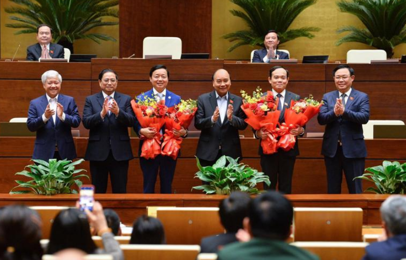 Quốc hội phê chuẩn đề nghị bổ nhiệm 2 Phó Thủ tướng Chính phủ