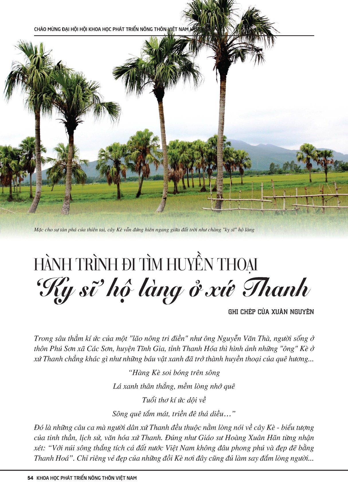Hành trình đi tìm huyền thoại "Kỵ sĩ hộ làng ở xứ Thanh"